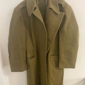 Vintage military trench coat